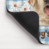 Golden Retriever und Daisies Mouse Pad Mousepad (Ecke)