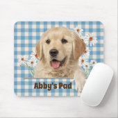 Golden Retriever und Daisies Mouse Pad Mousepad (Mit Mouse)