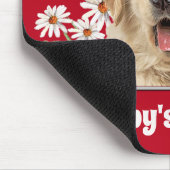 Golden Retriever und Daisies Mouse Pad Mousepad (Ecke)