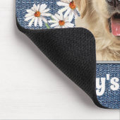 Golden Retriever und Daisies Mouse Pad Mousepad (Ecke)