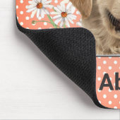 Golden Retriever und Daisies Mousepad (Ecke)