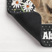 Golden Retriever und Daisies Mousepad (Ecke)