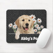 Golden Retriever und Daisies Mousepad (Mit Mouse)