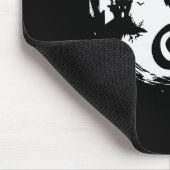 Golden Retriever Und Mond Halloween Kostüm Hund Lo Mousepad (Ecke)