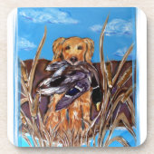 GOLDEN RETRIEVER UNTERSETZER (Vorderseite)