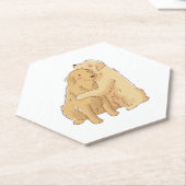 Golden Retriever Untersetzer (angewinkelt)