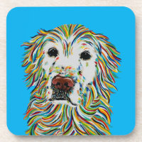 GOLDEN RETRIEVER-UNTERSETZER
