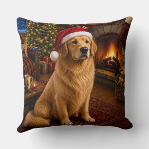 Golden Retriever Urlaub Kissen