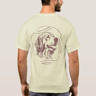 Golden Retriever Vater Bester Freund für Immer Hun T-Shirt
