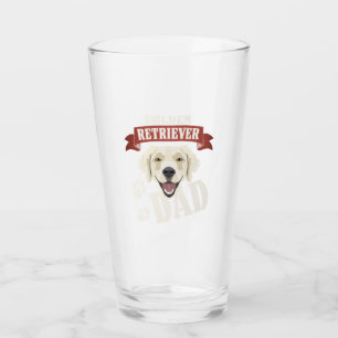 Golden Retriever Vater, Hund Vater Glas