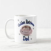 Golden Retriever Vater Kaffeetasse (Links)