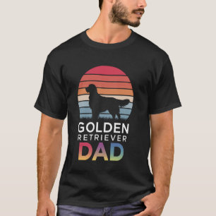 Golden Retriever Vater Lustiger Golden Retriever T-Shirt