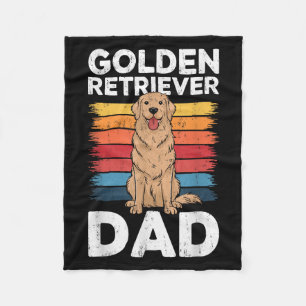 Golden Retriever Vater Shirt Men Daddy Dog Lover F Fleecedecke