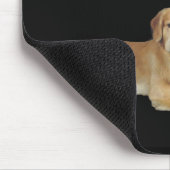 Golden retriever-Vater u. Sohn Mousepad (Ecke)