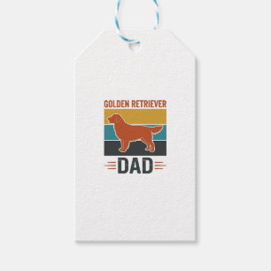 Golden Retriever Vater Vintage Hundeliebhaber Vekt Geschenkanhänger