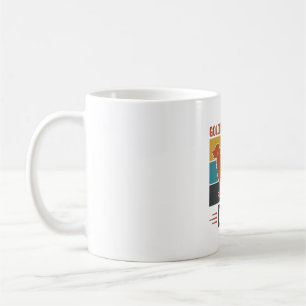 Golden Retriever Vater Vintage Hundeliebhaber Vekt Kaffeetasse