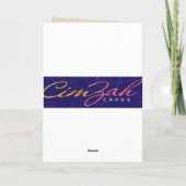 Golden Retriever Vatertag Card Karte (Rückseite)