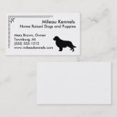 Golden Retriever Visitenkarte (Vorne/Hinten)