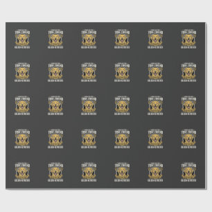 Golden Retriever Wahrer Freund Hund Geschenkpapier