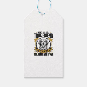 Golden Retriever Wahrer Freund Vintage Hundeliebha Geschenkanhänger