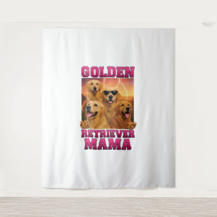 Golden Retriever Wandteppich