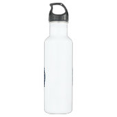 Golden retriever-Wasser-Flasche Trinkflasche (Rückseite)