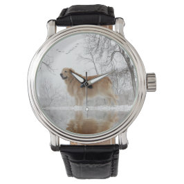 Golden Retriever Watch Armbanduhr