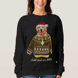 Golden Retriever Weihnachten Weihnachten Hund Mama Sweatshirt