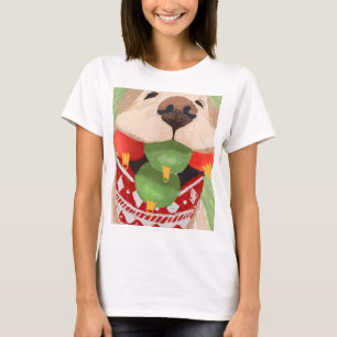 Golden Retriever Weihnachtsballs Mouth Unglaublich T-Shirt