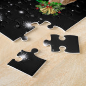 Golden Retriever Weihnachtsbaum bedeckt durch Flas Puzzle (Seite)