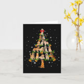 Golden Retriever Weihnachtsbaum Santa Funny Dog Lo Karte (Gelbe Blume)