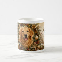Golden Retriever Weihnachtsbecher | Golden Christm