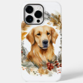 Golden Retriever Weihnachtsfeier Festliche Jungfra Case-Mate iPhone Hülle (Rückseite)