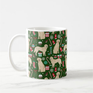 Golden Retriever Weihnachtsfeiertag Kaffeetasse
