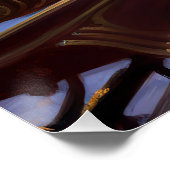 Golden Retriever Weihnachtsfeiertage Poster (Ecke)