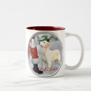 Golden Retriever Weihnachtsgeschenke Zweifarbige Tasse