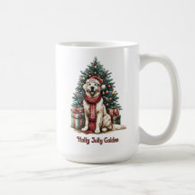 Golden Retriever Weihnachtshund Lover Geschenk Kaf