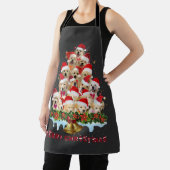 Golden Retriever Weihnachtsmannmütze Xmas Hunde fr Schürze (InSitu)