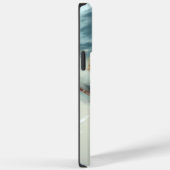 Golden Retriever Weihnachtsschnee Winter Case-Mate iPhone Hülle (Rückseite / Rechts)