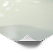 Golden Retriever Weihnachtsschnee Winter Poster (Ecke)