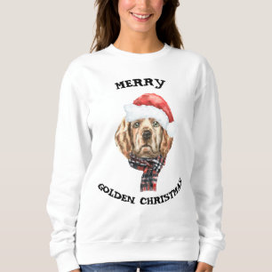 Golden retriever-WeihnachtsSweatshirt Sweatshirt