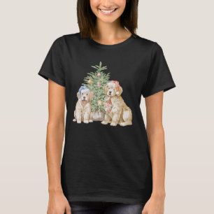Golden Retriever Weihnachtswelpen T-Shirt