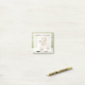 Golden Retriever Welpe auf Couch Post-it Klebezettel (Auf Schreibtisch)