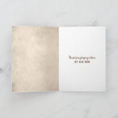 Golden Retriever Welpe bekommen gute Karte (Innenseite)