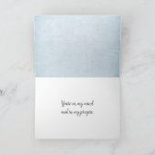 Golden Retriever Welpe Denken Sie an Sie Karte (Innenseite)