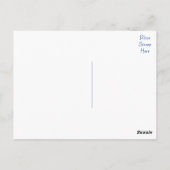 Golden Retriever Welpe Doppy Blank Postkarte (Rückseite)