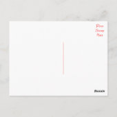 Golden Retriever Welpe Doppy Blank Postkarte (Rückseite)