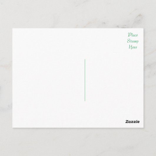 Golden Retriever Welpe Doppy Blank Postkarte (Rückseite)