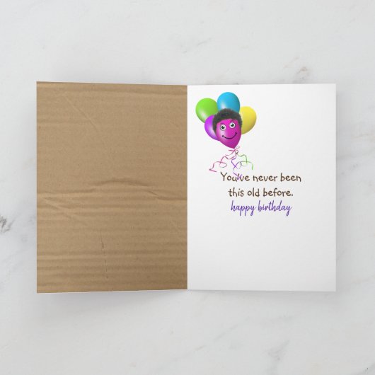 Golden Retriever Welpe Geburtstag Karte (Innenseite)