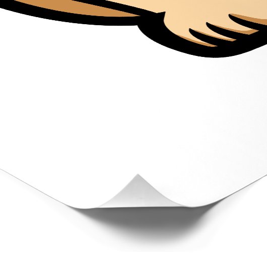 Golden Retriever Welpe Geburtstag Poster (Ecke)